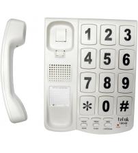 TEL UK 18040 Big Button Desk Phone - White